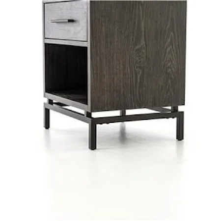 Greta Nightstand - Autumn Grey